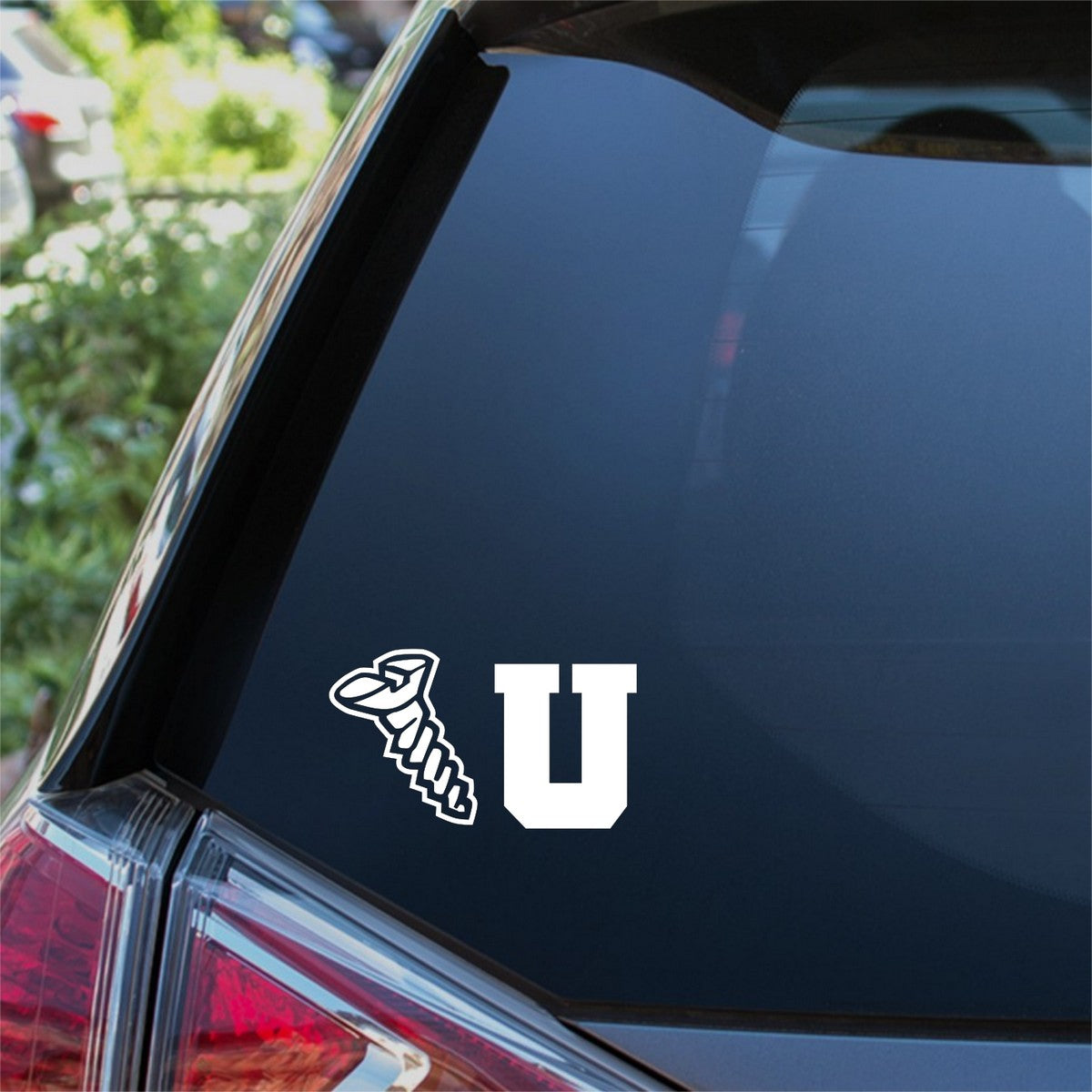 Screw U Car Sticker