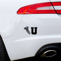 Screw U Car Sticker