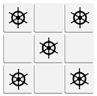 Ship Wheel Wall Tile Stickers