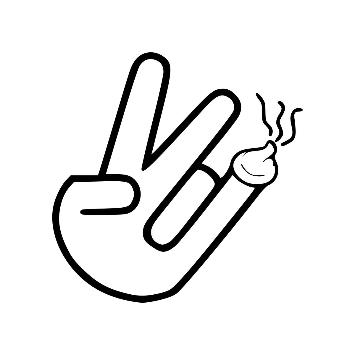 Shocker Stinky Car Sticker