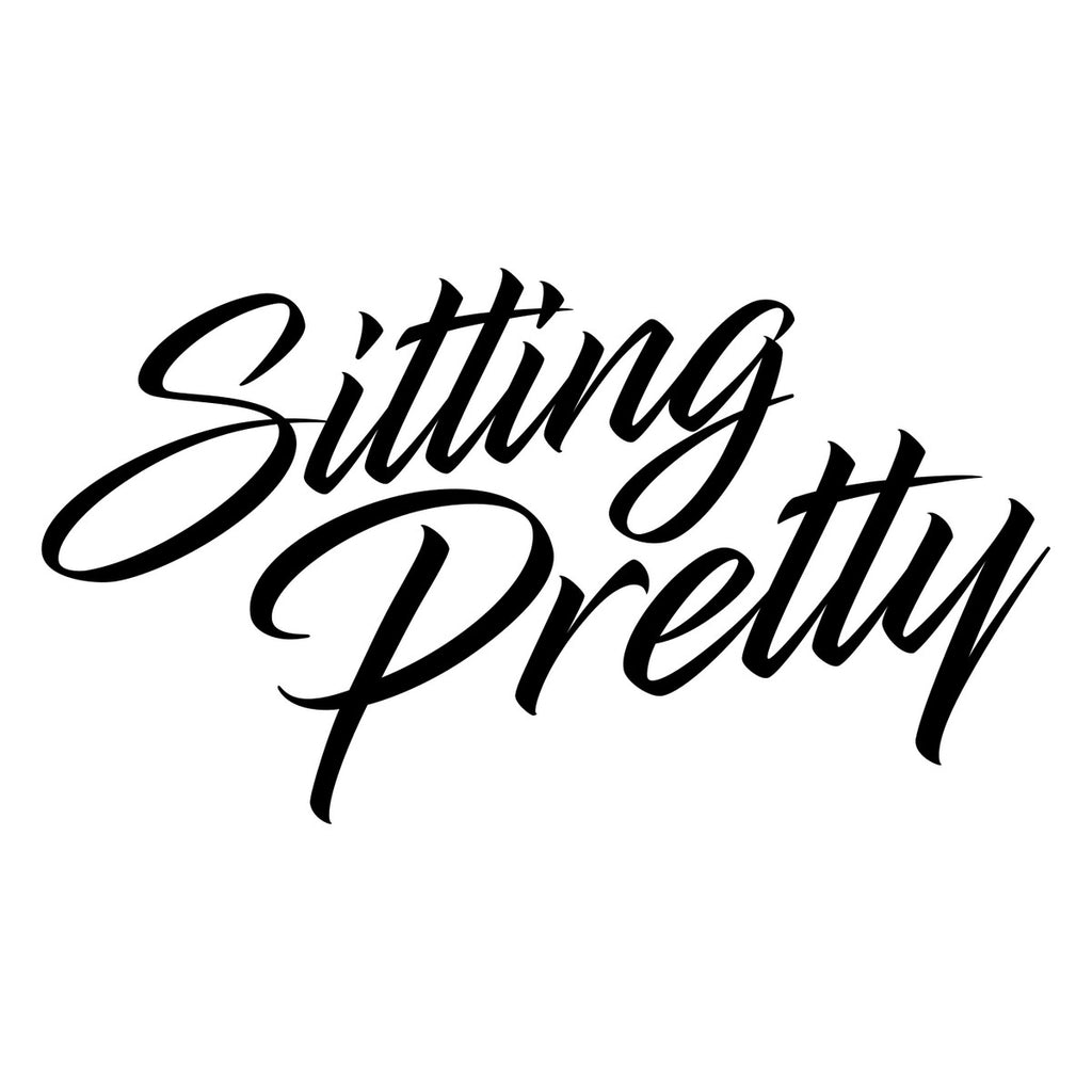 Sitting Pretty Car Sticker