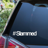 Slammed Car Sticker