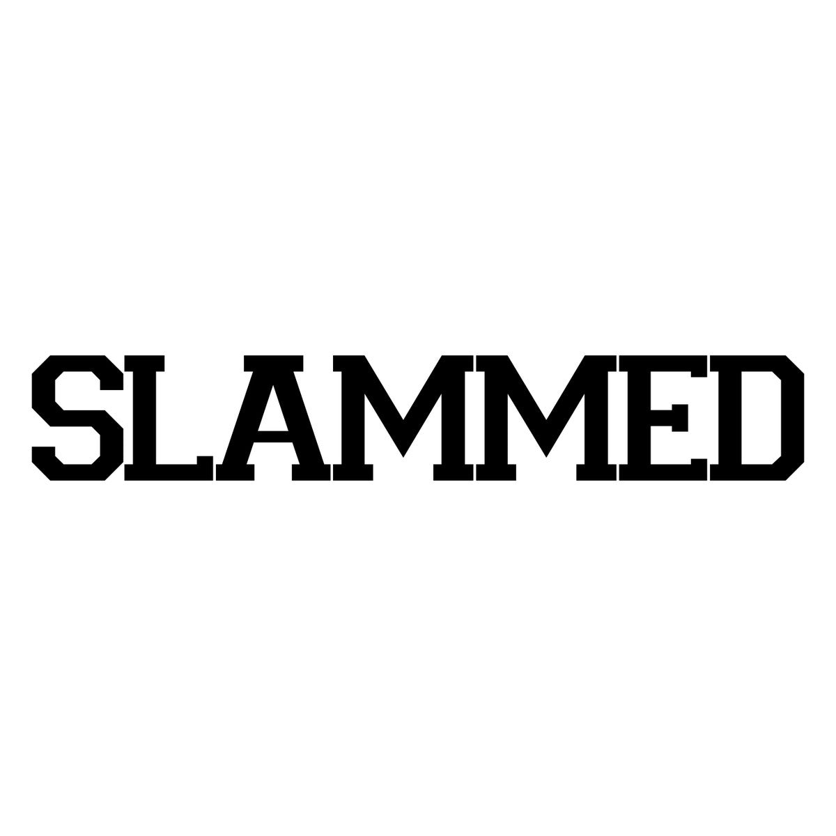 SLAMMED Car Sticker