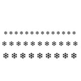Snowflake Window Stickers