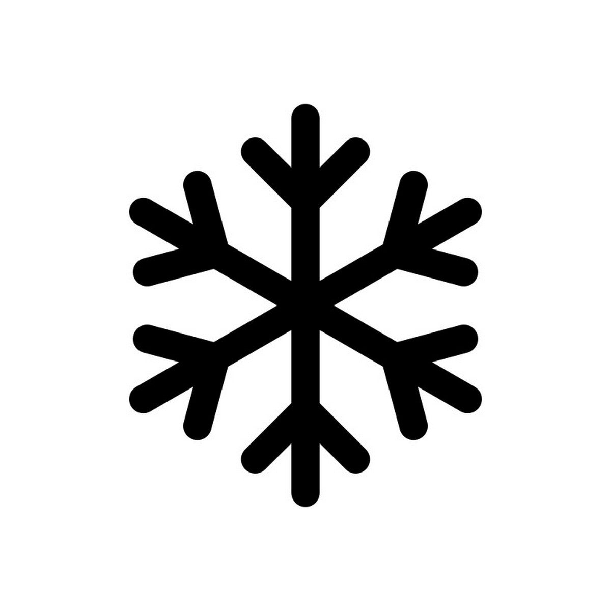 Snowflake Wine Glass Stickers