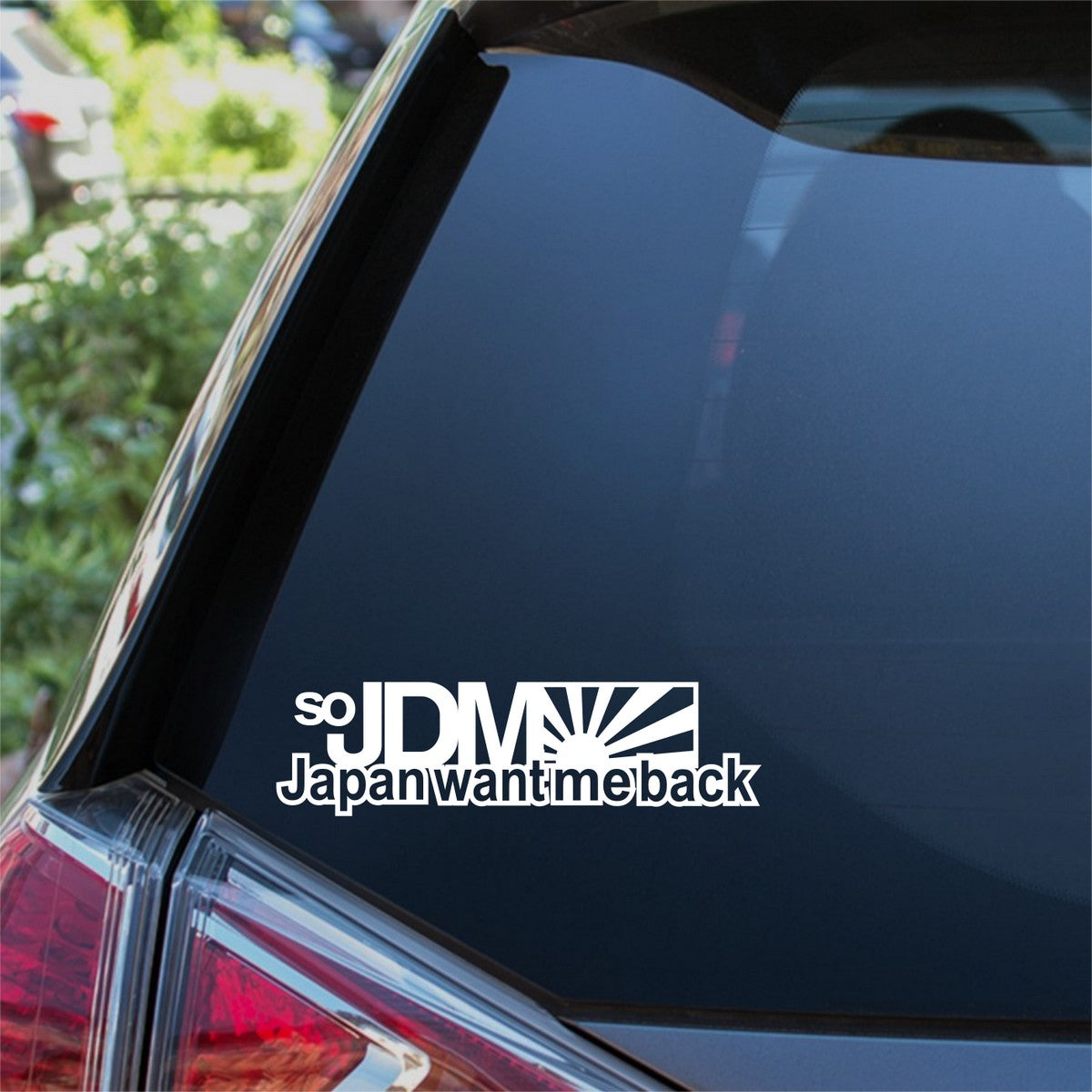 So JDM Japan Want Me Back Car Sticker