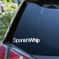 Spanish Whip Car Sticker