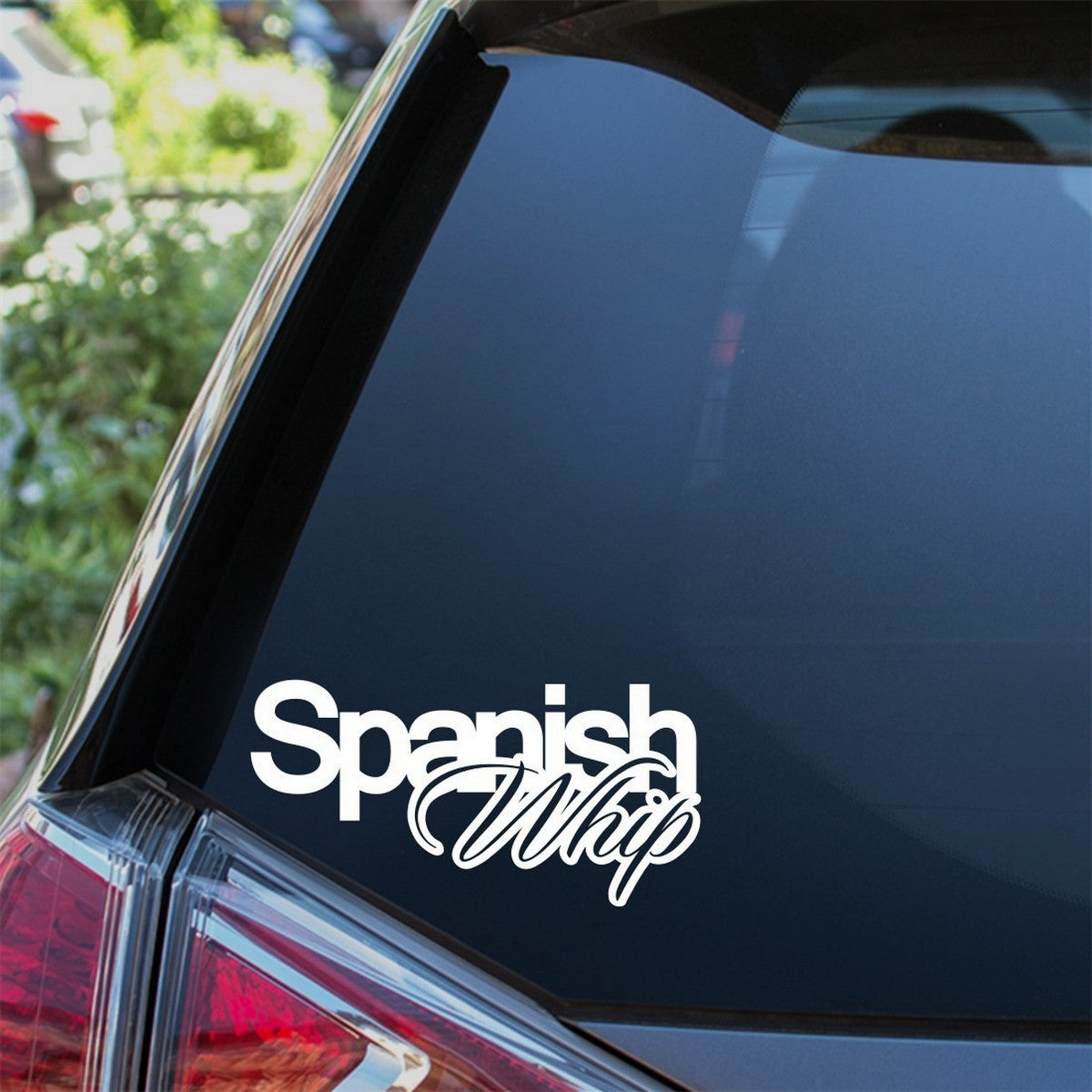Spanish Whip Car Sticker