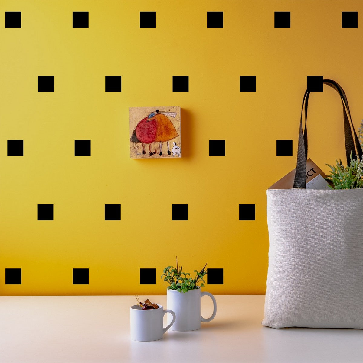 Square Wall Stickers