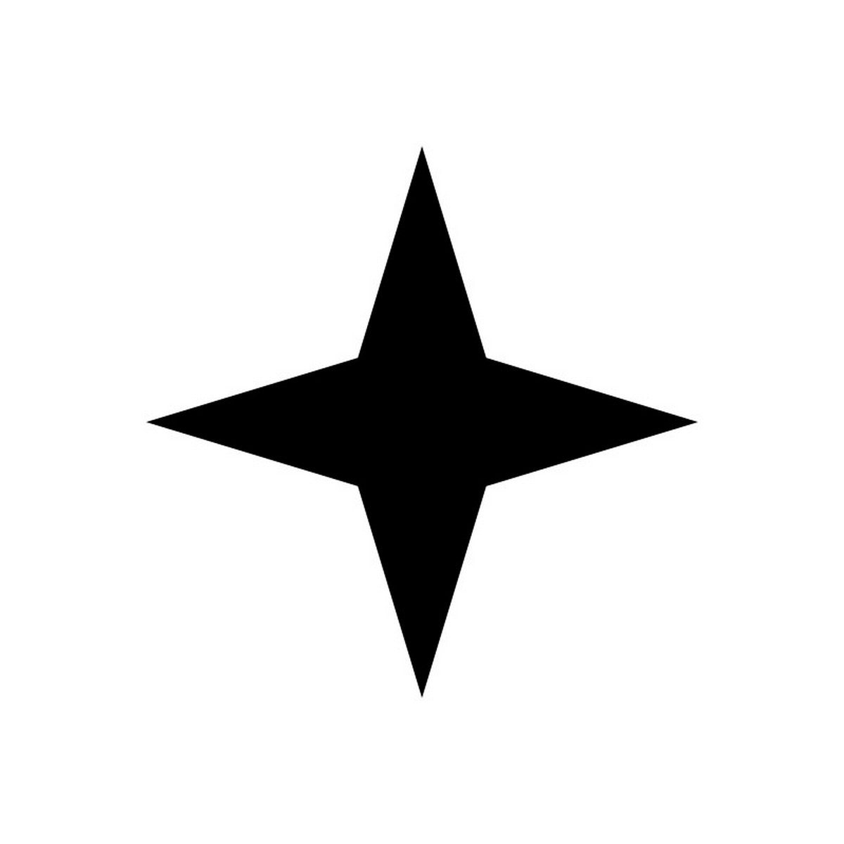 Star Wine Glass Stickers