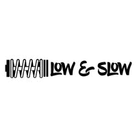Low & Slow Coil Car Sticker