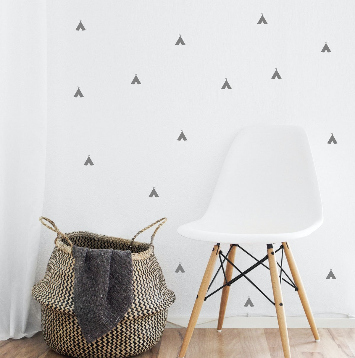 Teepee Wall Art Stickers