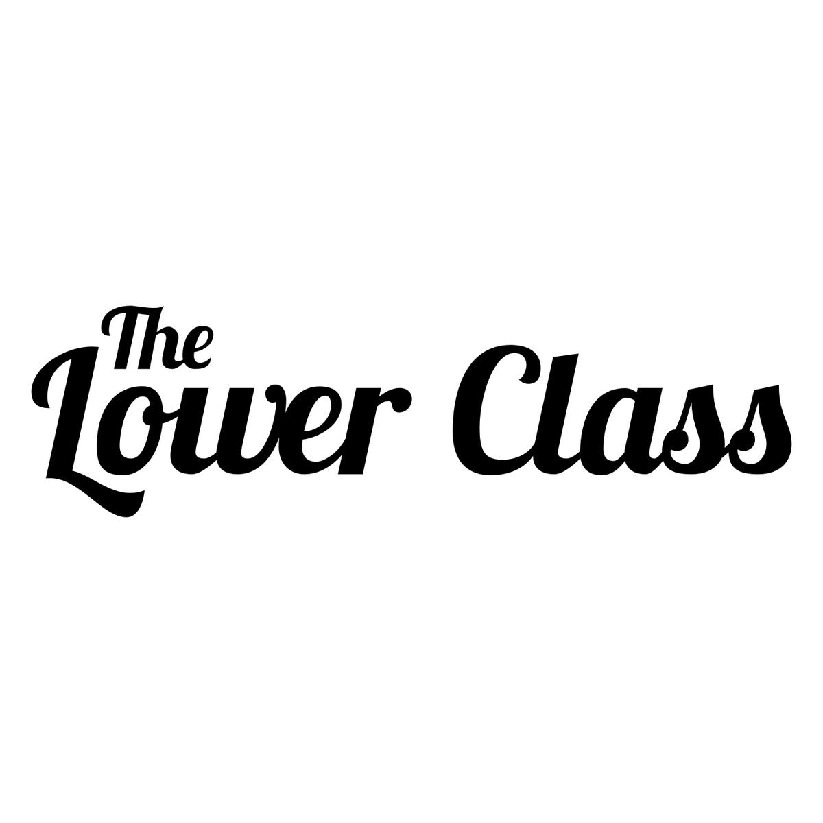 The Lower Class Car Sticker