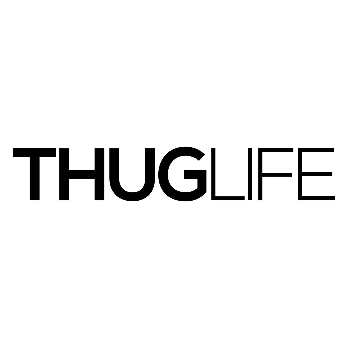 THUG LIFE Car Sticker