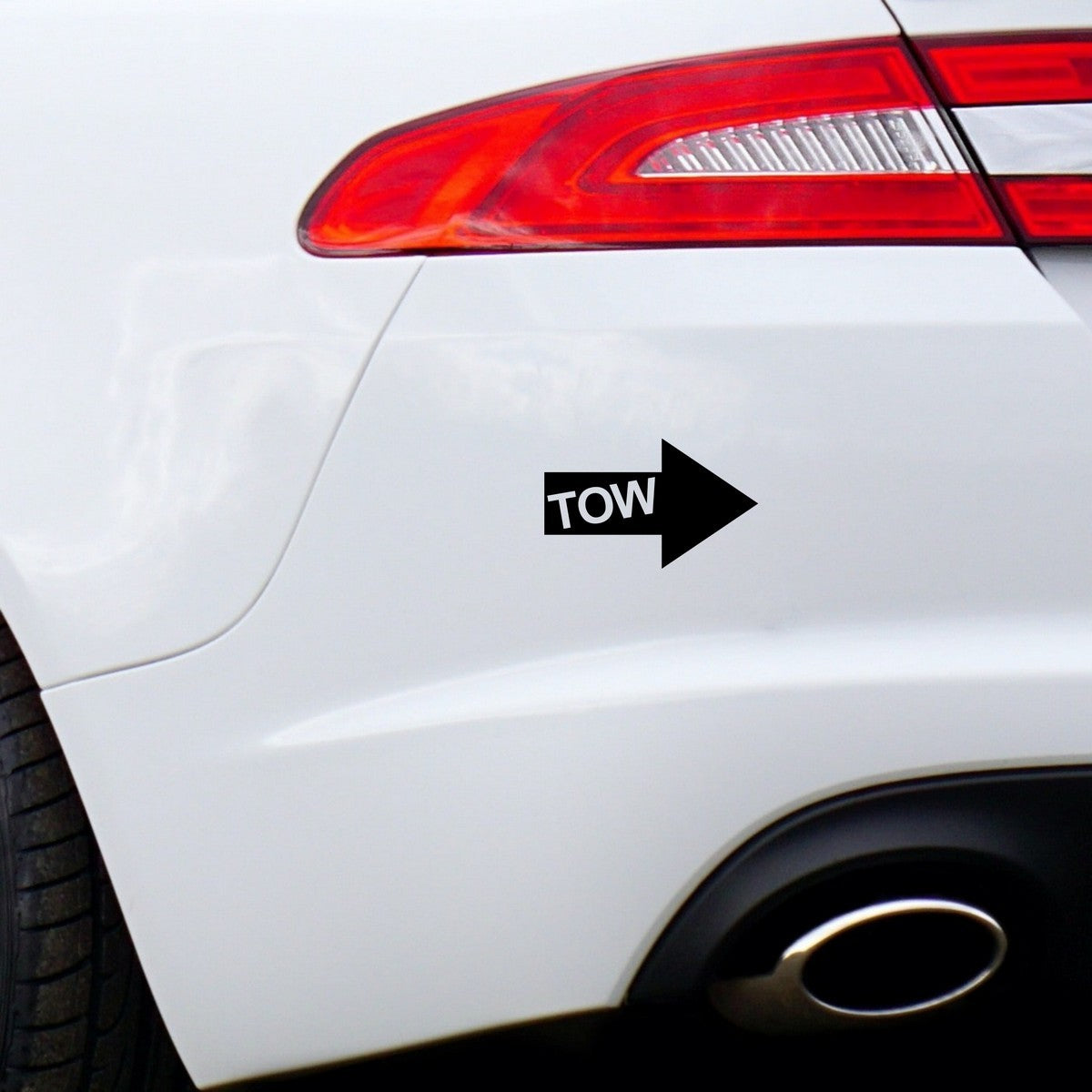 Tow Arrow Car Bumper Sticker