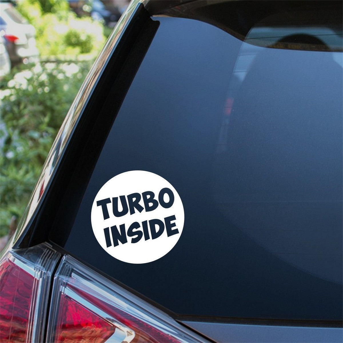 Turbo Inside Car Sticker