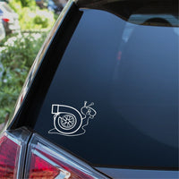 Turbo Snail Car Sticker