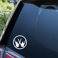 VW Girls Car Sticker