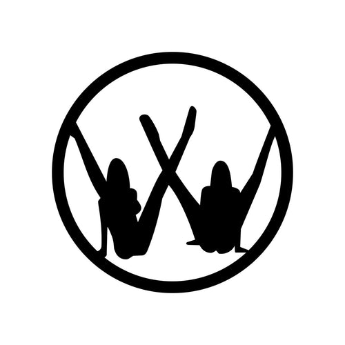 VW Girls Car Sticker