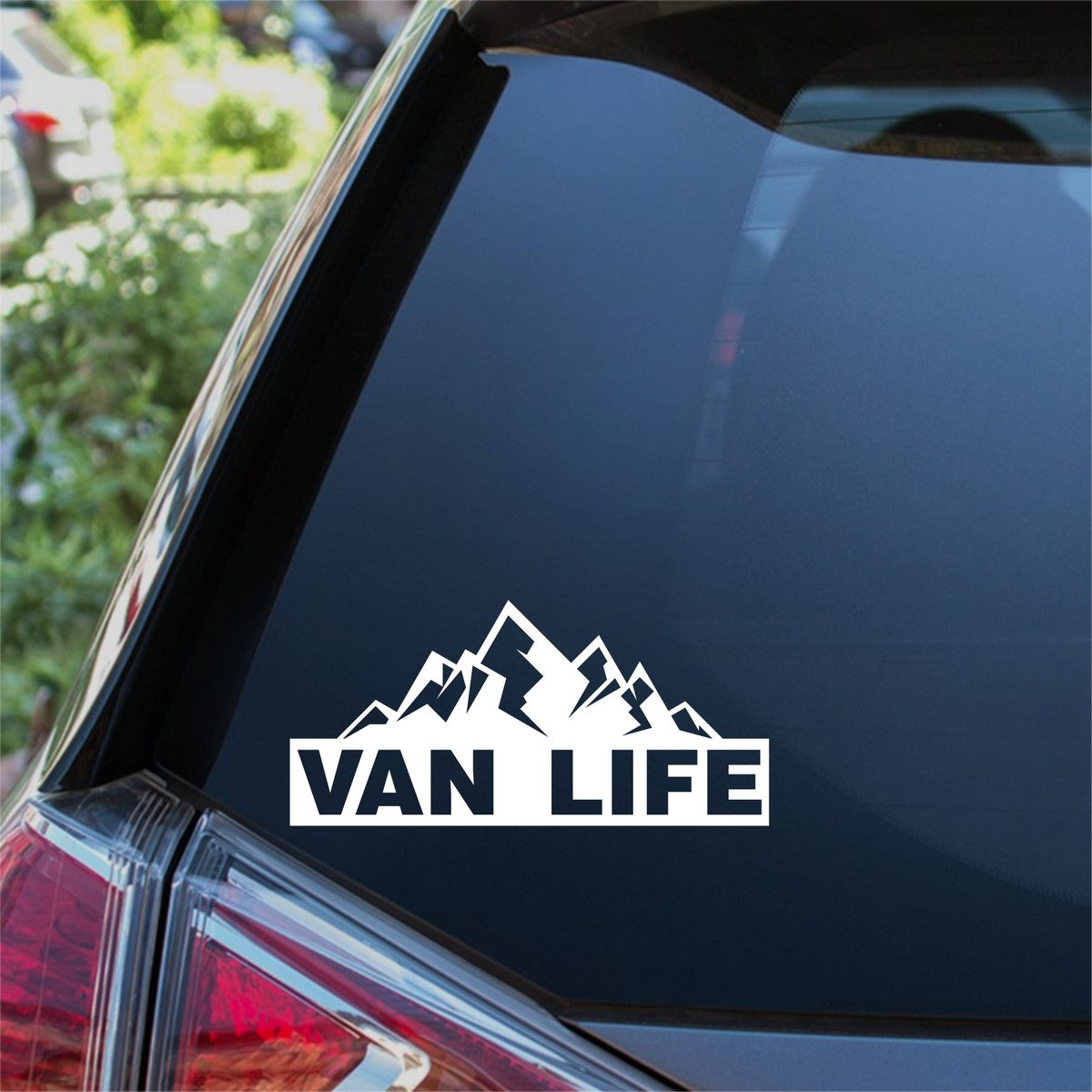 VAN LIFE Mountain Car Sticker