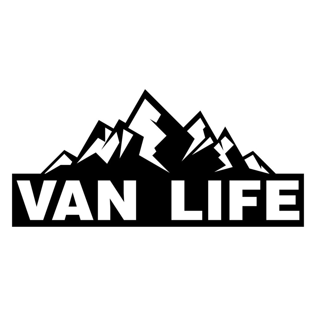 VAN LIFE Mountain Car Sticker